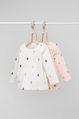 Джемпер Crockid яблоневый сад белый