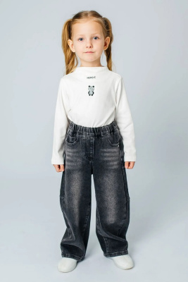 Брюки для девочки Deloras темно-серый