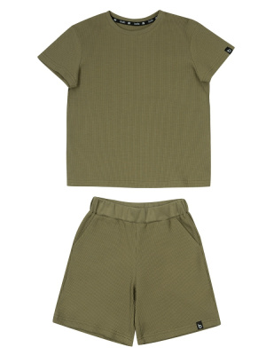 Футболка с коротким рукавом + шорты Bodo хаки