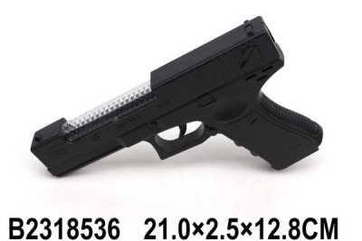 Пистолет, свет. и звук. эффекты, в/п 21*2,5*12,8 см