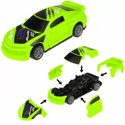 Машинка инерционная 1TOY CrashFest 