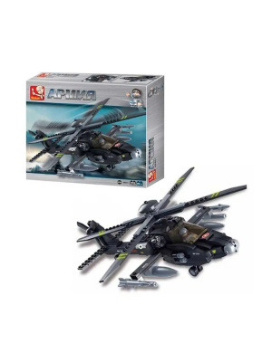 Конструктор Армия 38-0511 Вертолет в коробке