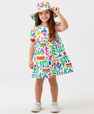 Платье для девочки Button Blue