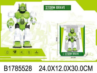 Робот на бат., световые и звуковые эффекты, движение, в/к 24*12*30 см