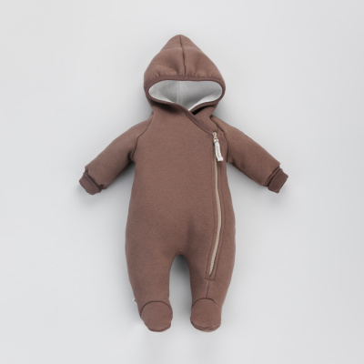 Комбинезон KiDi Карамелле-1 футер шоколад