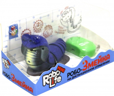 Робо-Змейка 1TOY на ИК синяя