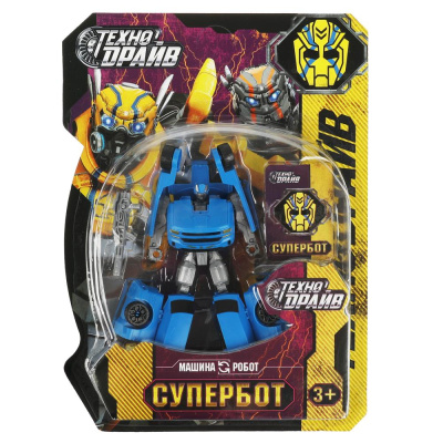 Робот трансформирующийся в машину ТЕХНОДРАЙВ 