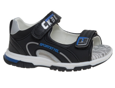 Сандалии для мальчика Сказка черный