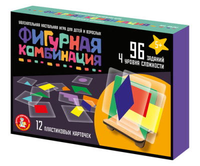 Игра настольная Фигурная комбинация (96 заданий)