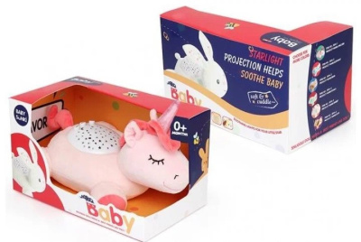 Проектор-ночник "Единорог" на бат., в/к 28,5х16,5х16 см