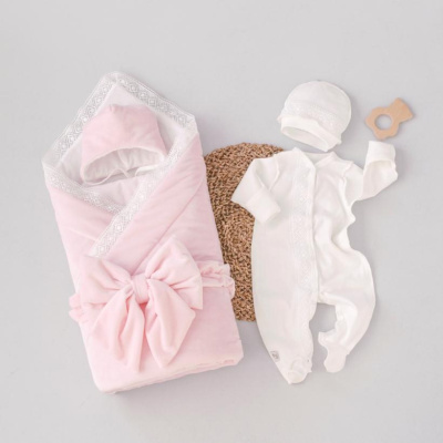 Комплект на выписку KiDi Прованс розовый