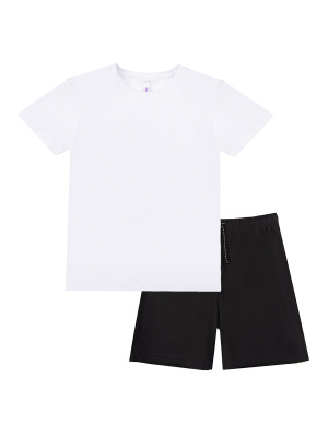 Футболка с коротким рукавом + шорты для девочки PlayToday