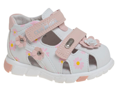 Босоножки для девочки Сказка белый