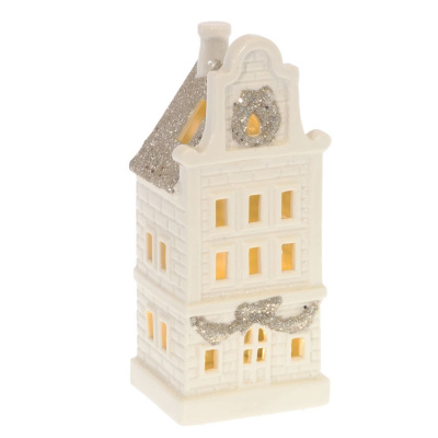 Фигурка декоративная "Домик" с подсветкой (2xLR44), L8,5 W7,5 H19,5 см