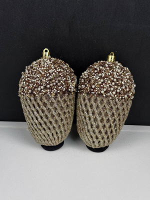 Желудь бронза