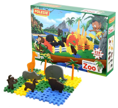 Конструктор Зоопарк 228элем.