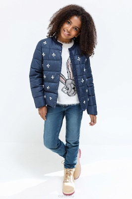 Брюки джинсовые утепленные для девочек Bridata