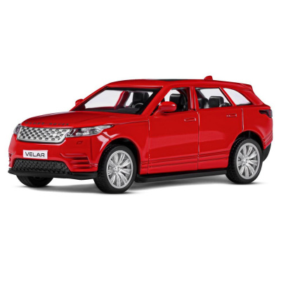 Машинка металл 1:42 Land Rover Range Rover Velar красный Автопанорама
