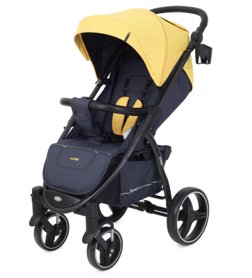 Коляска прогулочная RANT basic ALPINE (Yellow) Желтый
