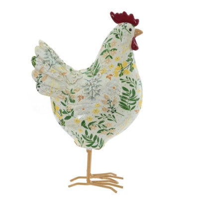 Фигурка декоративная Курица L11 W8 H20 см