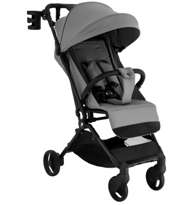 Коляска детская PITUSO PERA (прогулочная)Grey Taupe/рама carbon/PU