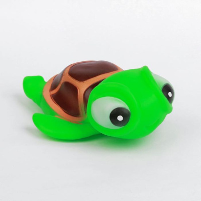 Игрушка для купания «Черепашка», с пищалкой, цвет МИКС Крошка Я