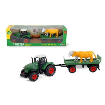 Набор "Фермер" инерц., трактор с прицепом, животные, в/к 31*7*9 см