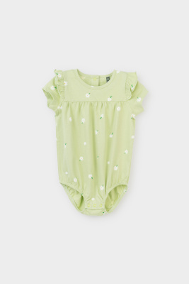 Полукомбинезон Crockid сочный лайм летниее цветы к391