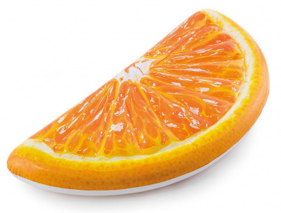 Плотик 178*85 см Апельсин INTEX 58763 *