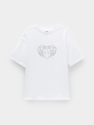 Футболка для девочки Crockidсахар к633