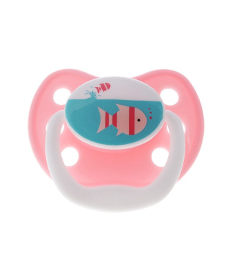 31305 Dr Browns пустышка силик. PreVent ортод. 12+ м. Классик с крышкой для д/д