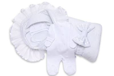 Комплект на выписку Подснежник 5 предметов