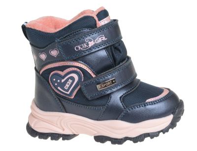 Ботинки для девочки Сказка темно-синий