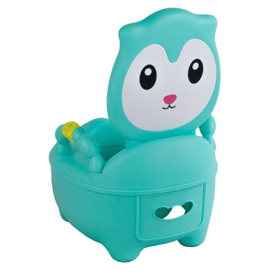 Горшок детский PITUSO КОТЕНОК зелёный*