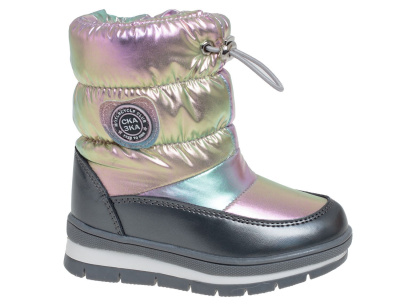 Сапоги для девочки Сказка серебро