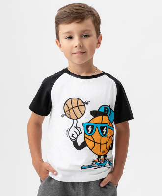 Футболка с длинным рукавом для мальчика Button Blue