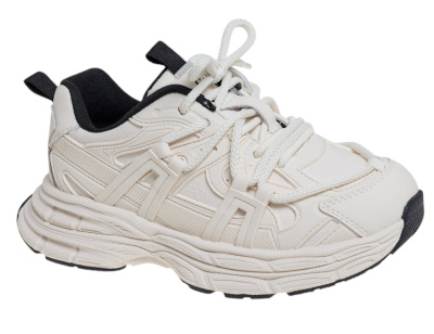 Кроссовки для мальчика Сказка белый/черный