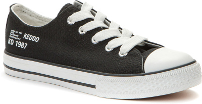 Кеды для мальчика KEDDO черный