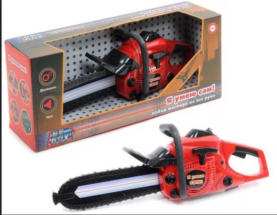 Набор Инструменты BeBoy пила на батарейках, движение, звук