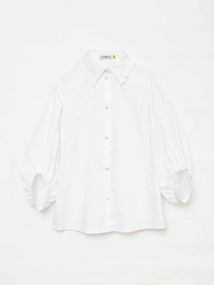 Блузка для девочки SMENA белый