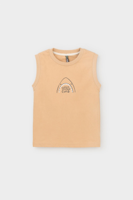 Майка для мальчика Crockid итальянский песок к384