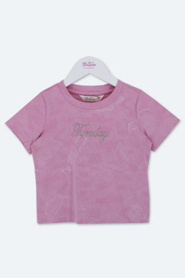 Футболка с коротким рукавом для девочки Deloras персиковый