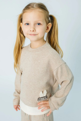 Джемпер для девочки Deloras светло-бежевый