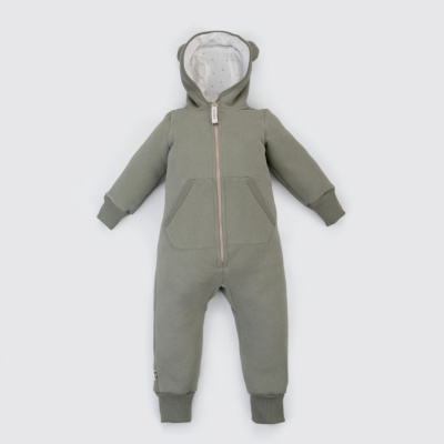 Комбинезон KiDi Пикколино-2 футер светлый хаки