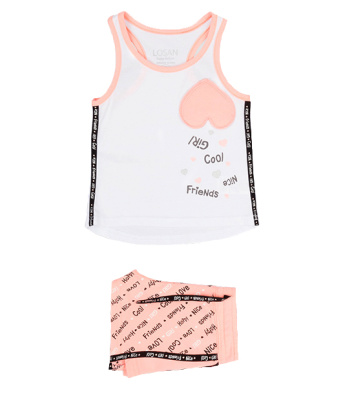 Майка+шорты для девочки LOSAN