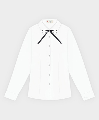 Блузка с длинным рукавом для девочки Button Blue