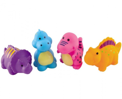 Игрушка для ванной Динозаврики 4 шт.Canpol