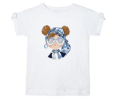 Футболка с коротким рукавом для девочек Mayoral