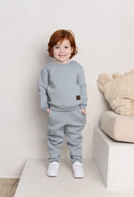 Костюм Basic Carrot серо-голубой