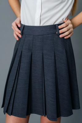 Юбка для девочки Deloras темно-серый